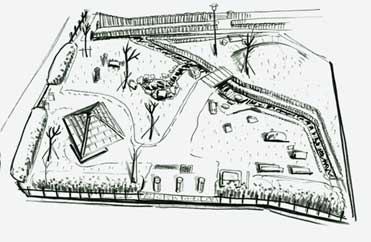 イラスト:よそう森公園全体