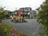 水車掘公園 滑り台のある風景写真