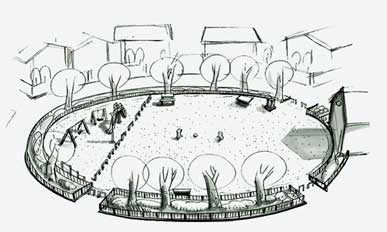 イラスト:緑ヶ丘公園全体図