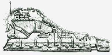 イラスト:旭が丘南公園全体図