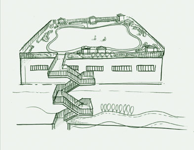 イラスト:北川原公園全体図