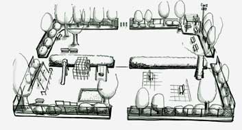 イラスト:豊田公園全体図