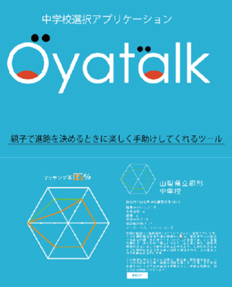 写真:銅賞作品 oya talkイメージ
