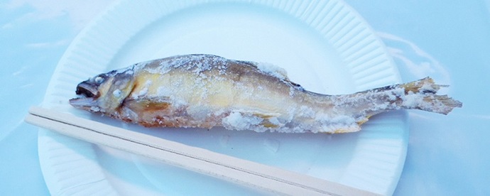 写真:アユの塩焼き