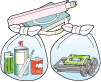 イラスト:有害ごみ