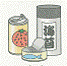 イラスト:缶の絵