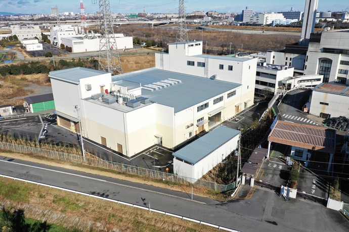 写真:プラスチック類資源化施設 全体