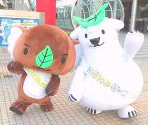 写真:エコアラとエコクマ