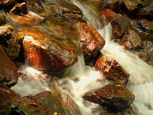 写真:「わたのような川」
