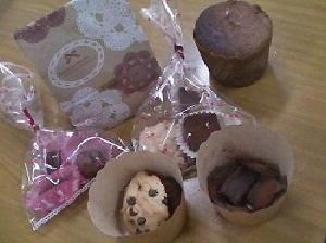 写真:手作りのお菓子