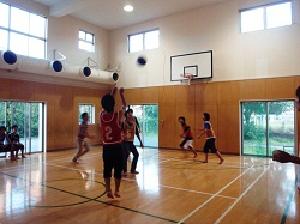 写真2:バスケットボールの試合