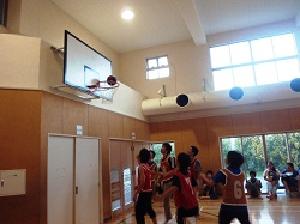 写真3:バスケットボールの試合