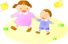 園児のイラスト