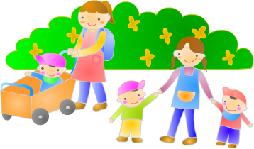 遠足(イラスト)