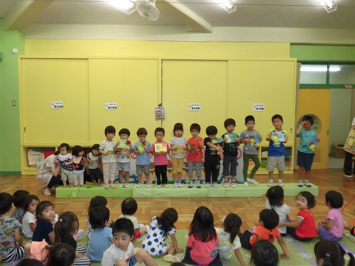 8がつうまれの子どもたち