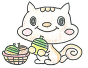 イラスト：リス