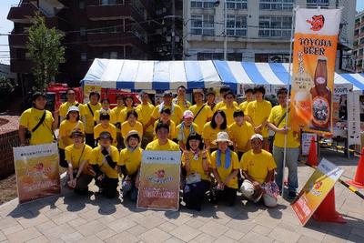 写真:実行委員会のメンバー集合