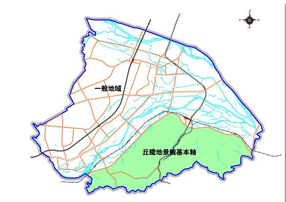 地図:東京都景観計画図