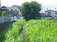 写真:昔ながらの水路