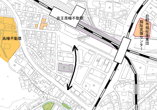 図:高幡不動経路18