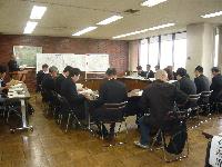 写真:第1回日野市地域公共交通会議の様子
