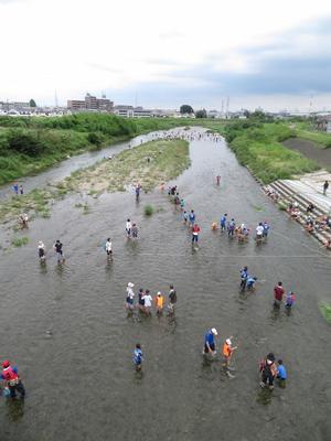 写真:浅川アユまつり