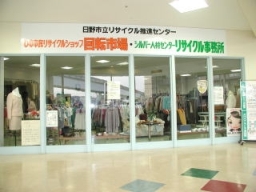 写真:回転市場の店舗の様子