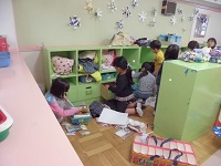 写真:ロッカー整理の様子2