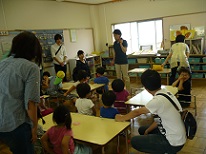 写真：3歳児クラス保育参観