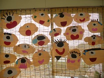 写真：5歳児クラス製作