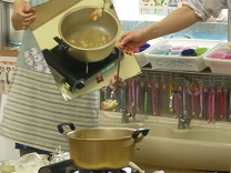 写真：カレーパーティー