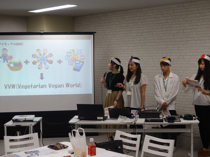 写真:ビジネスモデル紹介