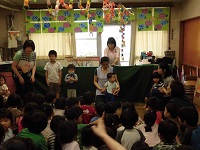 6月の誕生会の写真