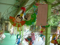 七夕制作3歳写真