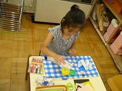 七夕制作5歳写真