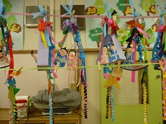 七夕制作5歳写真