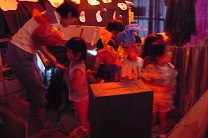 夏祭りきらきらおばけのくにコーナー写真