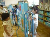 夏祭りごっこ写真