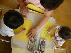 七夕制作1歳写真