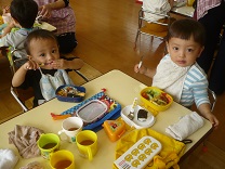 写真：1歳児のお弁当