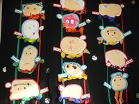 3歳児こあら組作品