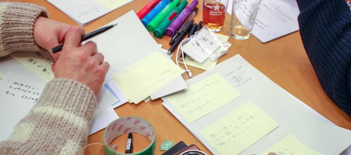 写真:リビングラボの様子