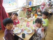 写真：お別れ会食会