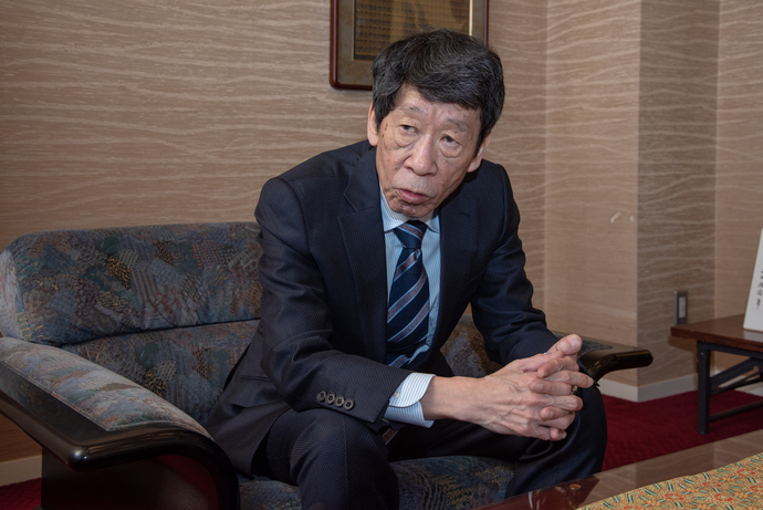 写真:会津松平家第14代当主松平保久氏