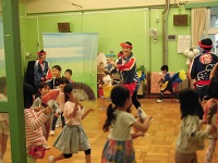 写真：子ども達荒馬踊り
