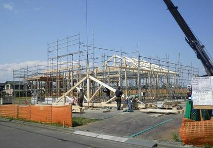 写真:豊田南地区センター構造