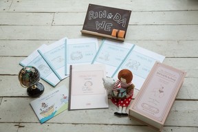 写真:知育プログラムRIN&DA WE 教材