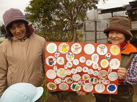 5歳児らいおん組がせせらぎ農園の方に送った感謝のボードの写真