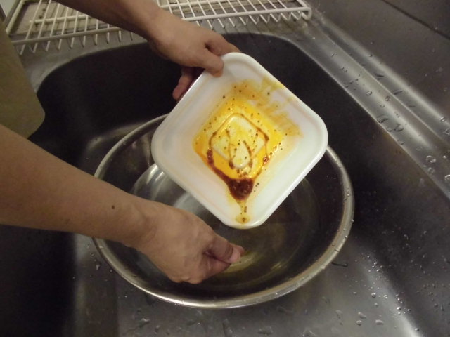 写真:ひと手間かけてのご協力をお願いします。