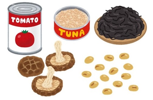 乾物のイラストです。